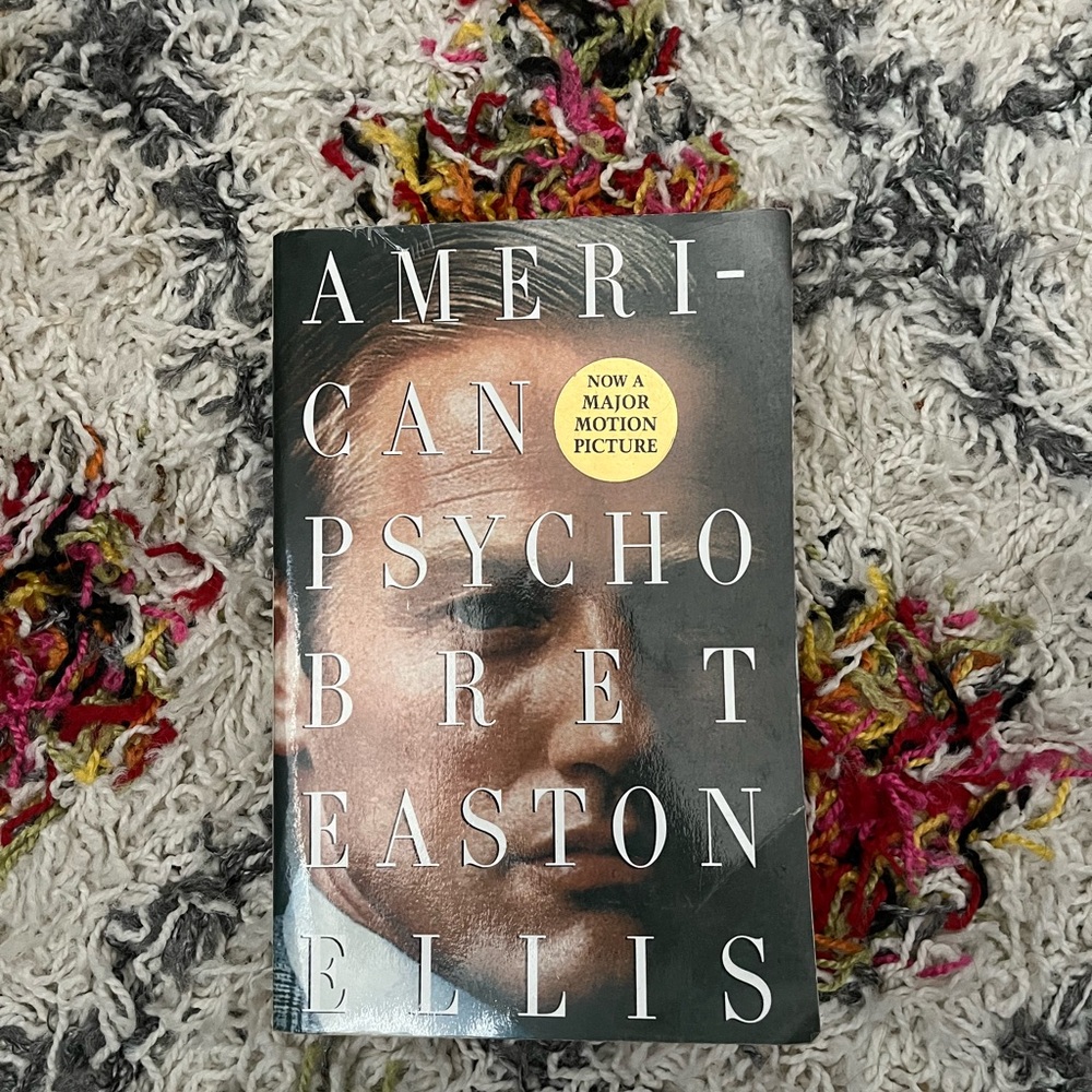 American Psycho Book by Bret Easton Ellis